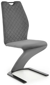 60-21212 K442 chair color: grey DIOMMI V-CH-K/442-KR-POPIELATY, 1 Τεμάχιο