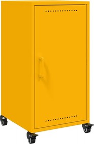 vidaXL Ντουλάπι Μουσταρδί 36x39x72 εκ. από Ατσάλι