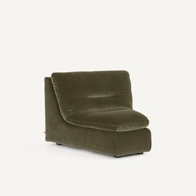 Πολυθρόνα σύνθεσης από βελούδο, GIULIANO