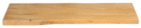 vidaXL Επιφάνεια Τραπεζιού 90x40x3,8 εκ. Live Edge Μασίφ Ξύλο Μάνγκο