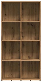 vidaXL Ντουλάπι βιβλίων Artisan Oak 66x30x130 cm Κατασκευασμένο ξύλο