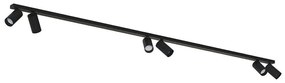 Φωτιστικό Οροφής - Σποτ Mono 7844 6xGU10 10W Black Nowodvorski Metal, Plastic