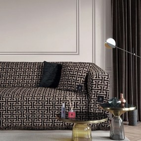 Ριχτάρι 3902 Beige-Black Greenwich Polo Club Three-Seater 180x300cm Βαμβάκι-Πολυέστερ