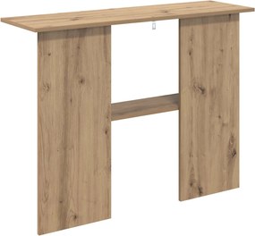vidaXL Τραπέζι κονσόλας Artisan Δρυς 100 x 30 x 75 εκ