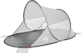 vidaXL Σκηνή Γκρι Pop Up Γαλαζοπράσινη Αδιάβροχη