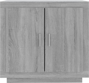 vidaXL Ντουλάπι Γκρι Sonoma 80 x 40 x 75 εκ. από Επεξεργασμένο Ξύλο