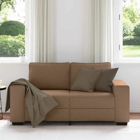 vidaXL Διθέσιος Καναπές Καφέ 160x77x82 εκ. Ύφασμα