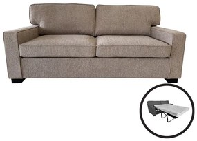 Καναπές-κρεβάτι διθέσιος Polaris pakoworld ύφασμα σε μπεζ απόχρωση181x91x83εκ 365-000003