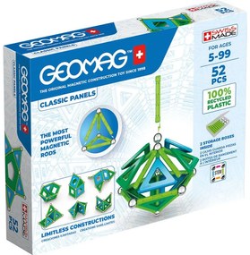 Παιχνίδι Σετ Classic Panels 52 Green Geomag