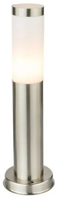 Επιδαπέδιο Φωτιστικό Κολώνα LED Ε27 8,8W Ασημί IP44 Boston 158LED Globo Lighting-3158LED-Ασημί 3158LED