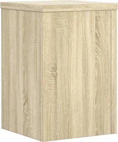 vidaXL Βάσεις Φυτών 2 Τεμ. Sonoma Δρυς 20x20x30 εκ. Επεξεργασμένο Ξύλο