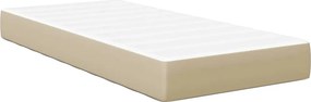 vidaXL Στρώμα Κρεβατιού με στρώμα Φασκόμηλο 80 x 200 cm ύφασμα