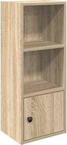 vidaXL Βιβλιοθήκη Sonoma Δρυς 31x24x77 εκ. από Επεξεργασμένο Ξύλο