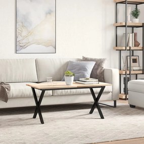 vidaXL Πόδια Τραπεζιού Σαλονιού σε Σχήμα «Χ» 80x40x43 εκ. Ατσάλι