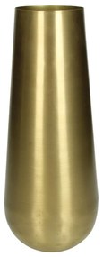 Βάζο ArteLibre Χρυσό Μέταλλο 12x12x31cm