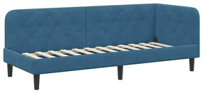 vidaXL Κρεβάτι Γωνίας Μπλε 80 x 200 cm Βελούδο