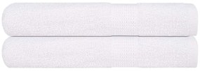 vidaXL Πετσέτες Σάουνας FROGN 2 τεμ. Λευκό 80x200 εκ. 360 γρ./μ²