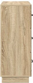 vidaXL Ντουλάπι με Συρτάρια Sonoma Δρυς 66 x 34,5 x 87 εκ.