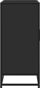 vidaXL Ραφιέρα Καφέ Δρυς 68x35x76 εκ. Επεξ. Ξύλο + Μέταλλο