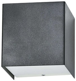 Φωτιστικό Τοίχου - Απλίκα Cube 5272 Graphite Nowodvorski Metal, Glass