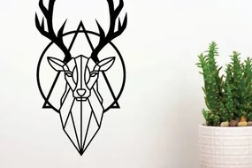 Intra απο ξύλο plywood 3mm-4mm πάχος - Deer Hunting File Cut Laser Art Wall Art Δίασταση 40x50 cm INTRAFABR-67445615