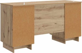 vidaXL Γραφείο Artisan Δρυς Επεξεργασμένο Ξύλο 142,5 x 50 x 75 εκ.