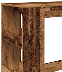 vidaXL Τραπέζι Μπαρ με Ράγες 90x40x103,5 εκ. Επεξεργ. Ξύλο