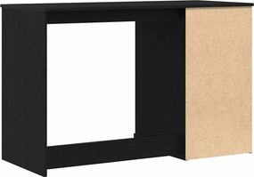 vidaXL Γραφείο Μαύρη Οξυά 50 x 115 x 75 εκ. Επεξεργασμένο ξύλο