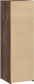 vidaXL Ντουλάπι Καφέ Δρυς 40x41x124 εκ. από Επεξεργασμένο Ξύλο