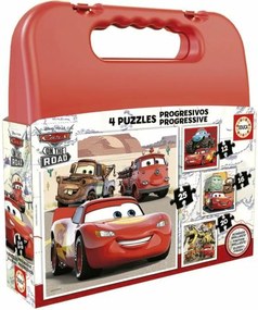 Σετ 4 Παζλ Cars On the Road 73 Τεμάχια