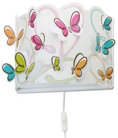 Butterfly απλίκα τοίχου διπλού τοιχώματος - Πλαστικό - 62148