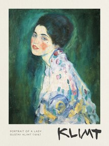 Εκτύπωση έργου τέχνης Portrait of a Lady - Gustav Klimt, (30 x 40 cm)
