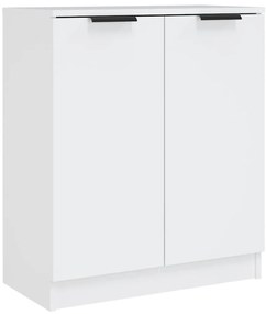 vidaXL Ντουλάπια 2 τεμ. άσπρο 60x30x70 εκ. Επεξεργασμένο Ξύλο