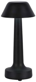 Επιτραπέζιο Φωτιστικό LED 1W 40lm 180° IP20 CCT 3σε1 Επαναφορτιζόμενο Touch Dimmable Μαύρο 10568 VTAC-10568-Μαύρο 10568