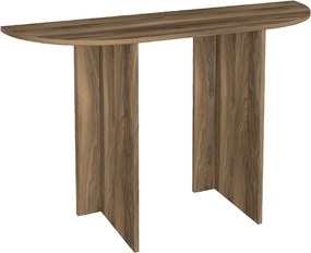 Κονσόλα Cortado Megapap χρώμα καρυδί 120x35x75εκ.