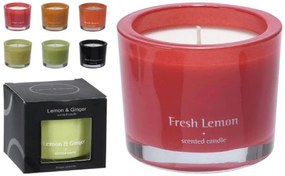 Αρωματικό Κερί Bistro CC5056080 Σε γυάλινο δοχείο 9 x 8cm 720gr Σε 6 επιλογές χρώματος και αρώματος.