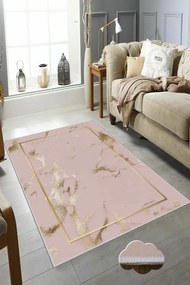 Χαλί Hmnt598 474HFT1179 Gold-Pink Conceptum Hypnose 50X80