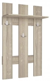 Κρεμάστρα Εισόδου Hanger 30 Σόνομα, 54x21x120 εκ., Μελαμίνη, Genomax Genom1219920401