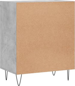 vidaXL Ντουλάπι Γκρι Σκυροδέματος 57x35x70 εκ. Επεξεργασμένο Ξύλο
