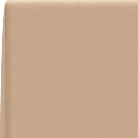 vidaXL Μαξιλάρι πλάτης SOEST 100% Πολυεστέρας Άμμος 60 x 20 x 40 cm