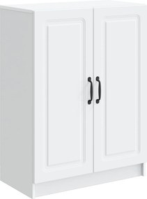 vidaXL Πλαϊνό γραφείο Λευκό 66 x 34,5 x 87 εκ. Επεξεργασμένο Ξύλο