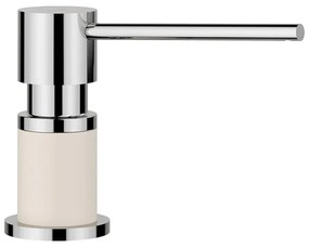 Blanco Lato Soft White-Chrome Dispenser