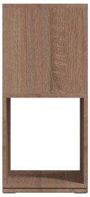 vidaXL Ντουλάπι Περιστρ. Sonoma Δρυς 34,5x34,5x75,5 εκ. Επεξ. Ξύλο