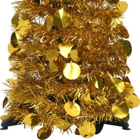 vidaXL Τεχνητά χριστουγεννιάτικα δέντρα PET Gold