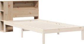 vidaXL Κεφαλάρι με Αποθ. Χώρο 100 εκ. από Μασίφ Ξύλο Πεύκου