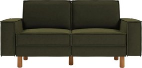 2-Seat Sofa Sparrow 2 - Oil Green, Walnut Oil Green
Walnut