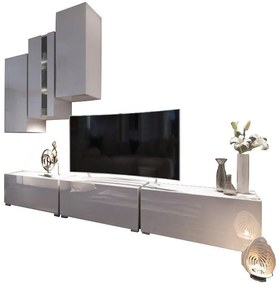 Σύνθεση σαλονιού Pike-Λευκό