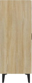 vidaXL Ντουλάπι Sonoma Δρυς 70 x 34 x 90 εκ. από Επεξεργασμένο Ξύλο