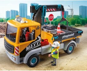 Φορτηγό με Γερανό Playmobil 71750 Μπλε