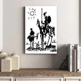 Πίνακας σε καμβά Don Quixote Megapap ψηφιακής εκτύπωσης 50x75x3εκ. - GP033-0111